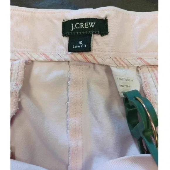 J. Crew Chino Cotton Pink  Shorts Size 10 - Picture 8 of 8